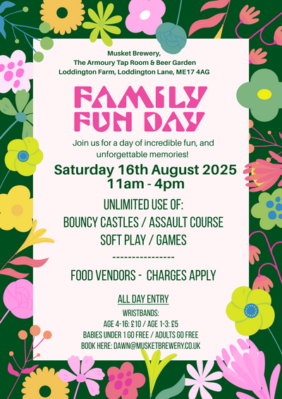 Family Fun Day / Saturday 16th August 2025