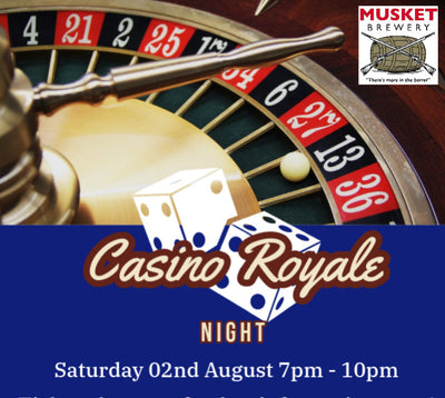 Saturday 2nd August 2025 / Casino Night!